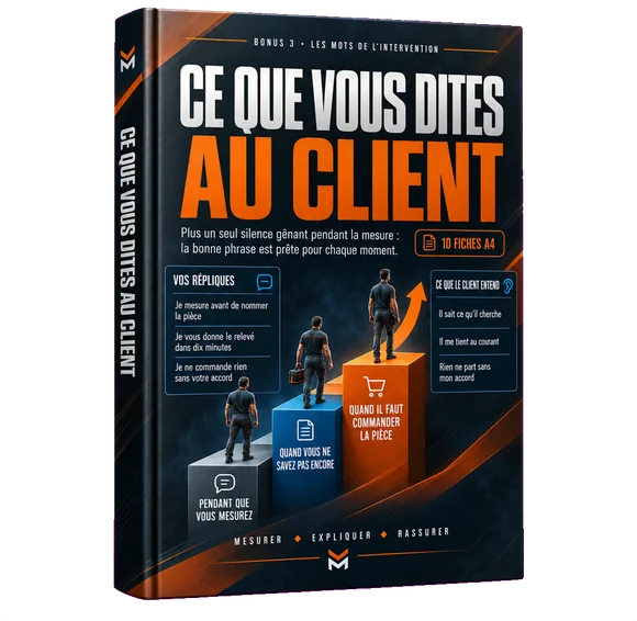 Bonus 3, Ce Que Vous Dites au Client